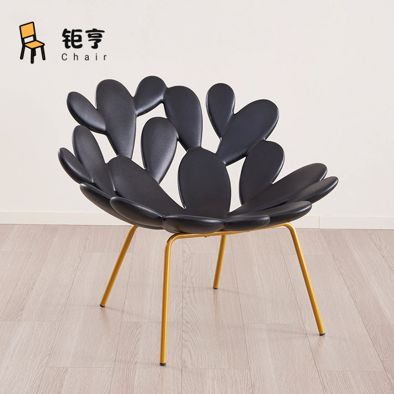 Nórdico moderno de lujo diseño creativo silla de cactus sala de estar balcón silla de ocio artística al por mayor transfronteriza