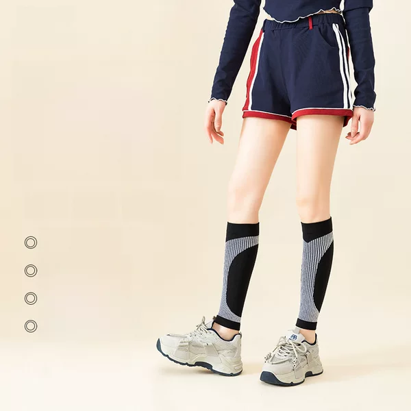 Meikes Sports Leg Cover Fitness Running Badminton Pressure Leg Cover Skipping Rope Calf Compression Socks Wholesale