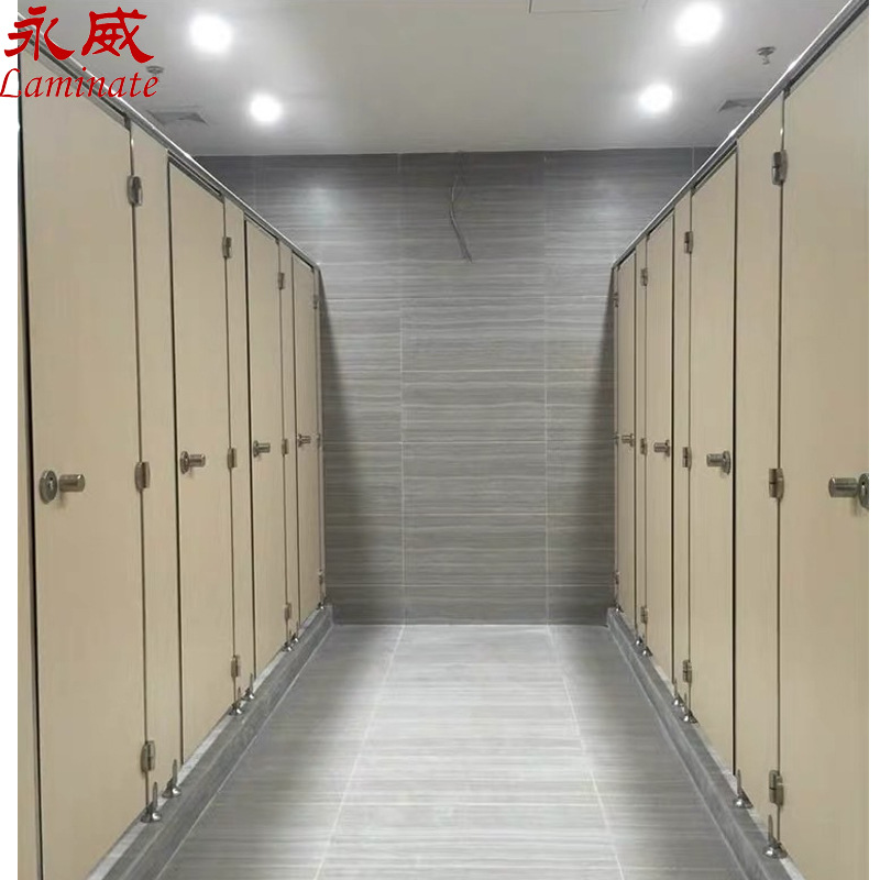 永威厂家直营商场学校酒店卫生间隔断开抗倍特板 小便池挡板 防潮