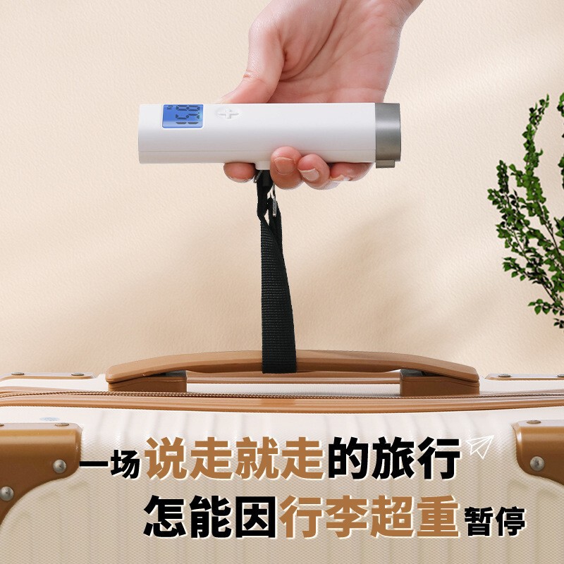 Cross-Border Supply Travel and Business Trip Luggage Scale Rechargeable Portable Scale Hanging Scale 50kg Electronic Express Scale Suitcase Scale Cross-Border Supply Travel and Business Trip Luggage Scale Rechargeable Portable Scale Hanging Scale 50kg Electronic Express Scale Suitcase Scale