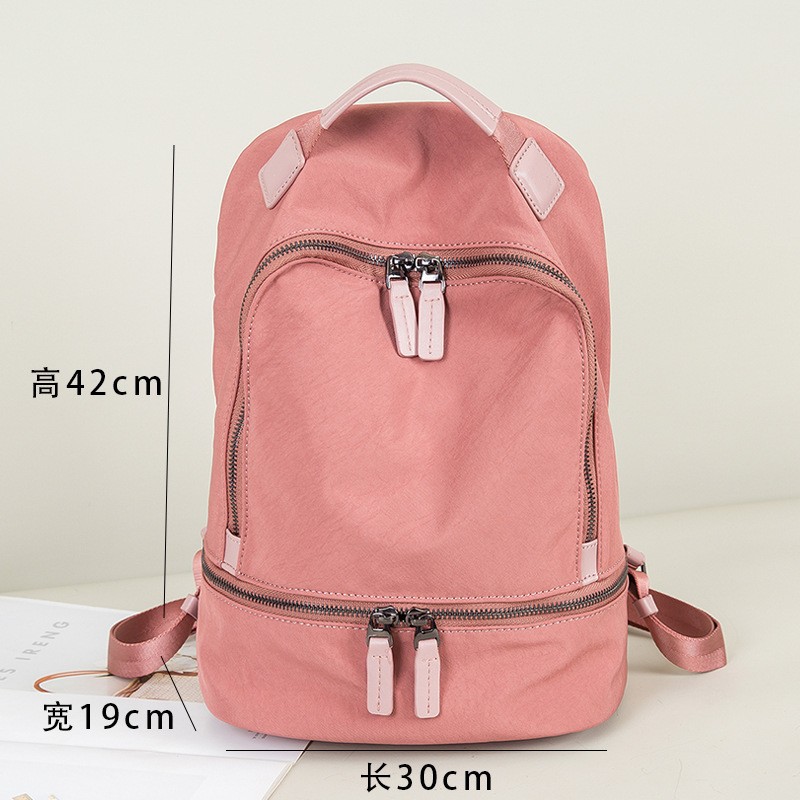 Bolsas de fábrica de venta de bolsas promocionales especiales no devueltas no cambiadas mochila de mujer de gran capacidad mochila de viaje recogida