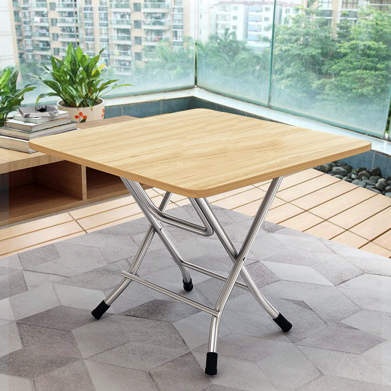 Small table stall folding table dining t...