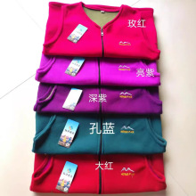 2025中老年女装 大码摇粒绒马甲 妈妈装秋款上衣背心 地摊货源