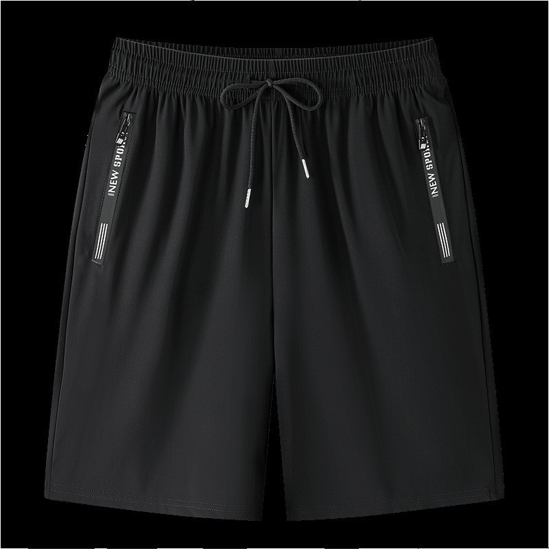 Pantalones de seda de hielo para hombres de verano delgados pantalones casuales de hombre respirantes, pantalones sueltos de secado rápido, pantalones deportivos de aire acondicionado
