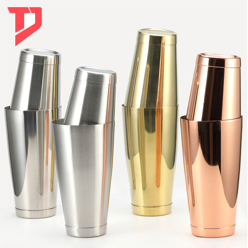 304 de acero inoxidable Boston coctelera conjunto