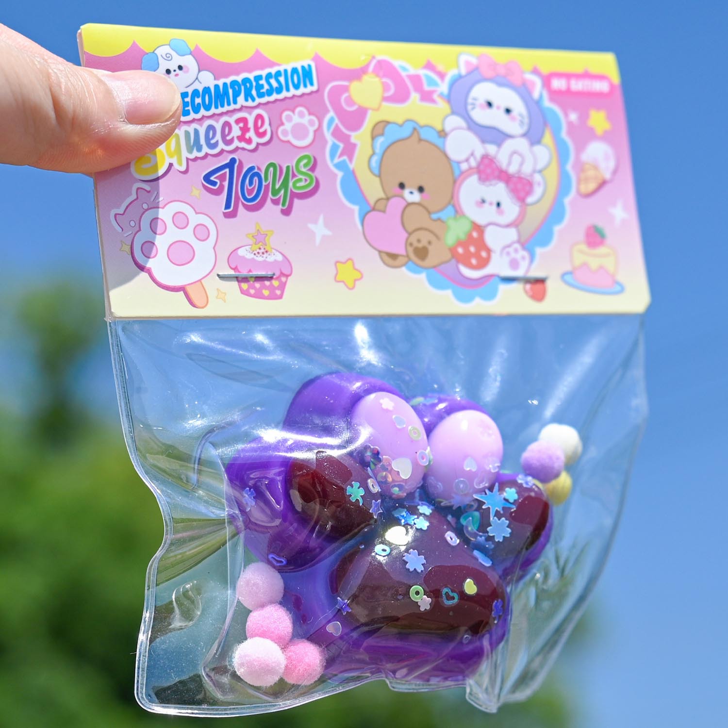 Pequeño libro rojo con garras de gato ultra suaves pellizco juguetes de descompresión divertidos juguetes de simulación de alimentos pellizco tpr artefacto de descompresión