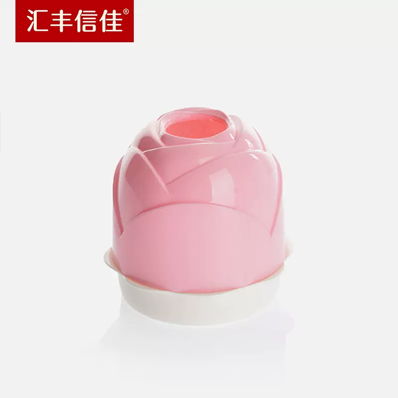 汇丰信佳 精致玫瑰型 时尚圆筒 卷纸筒 纸巾盒 纸巾抽 纸巾筒