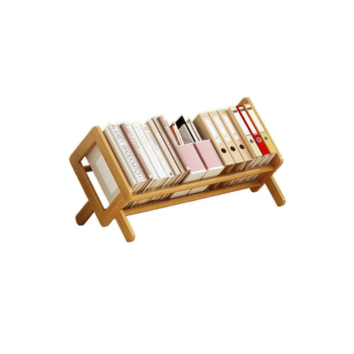 Bookshelf desktop children student teacher small bookstand floor-standing office desk storage rack factory one piece