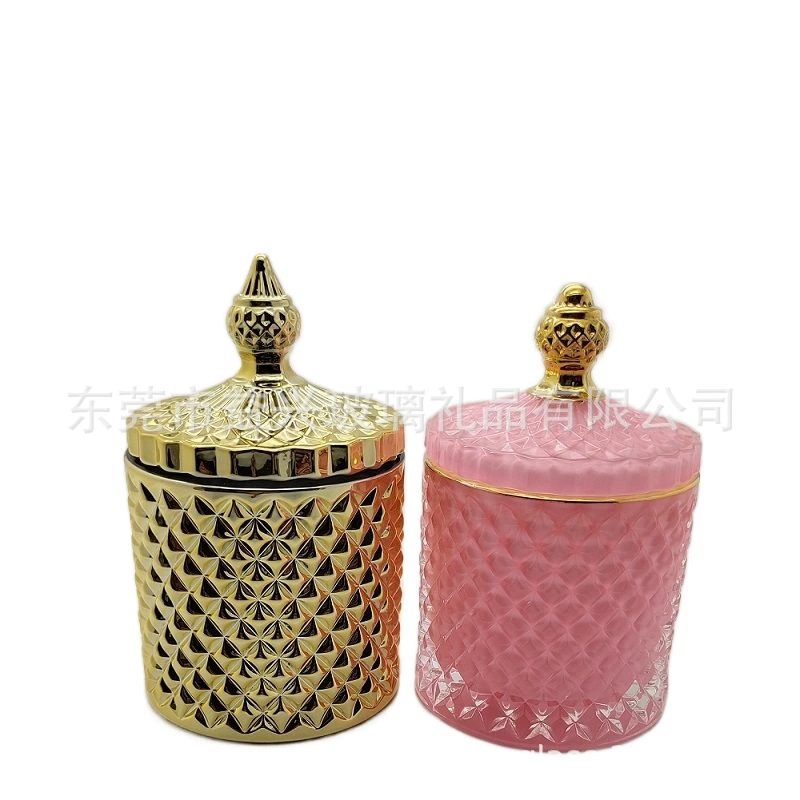 Glass candle, 245 ml