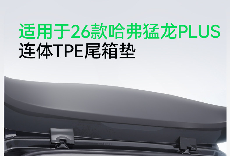 Suitable for 26 Models of Haval Menglong Plus, Tpe Trunk Mat for Five/Seven-Seater Integrated Trunk Modification Accessories