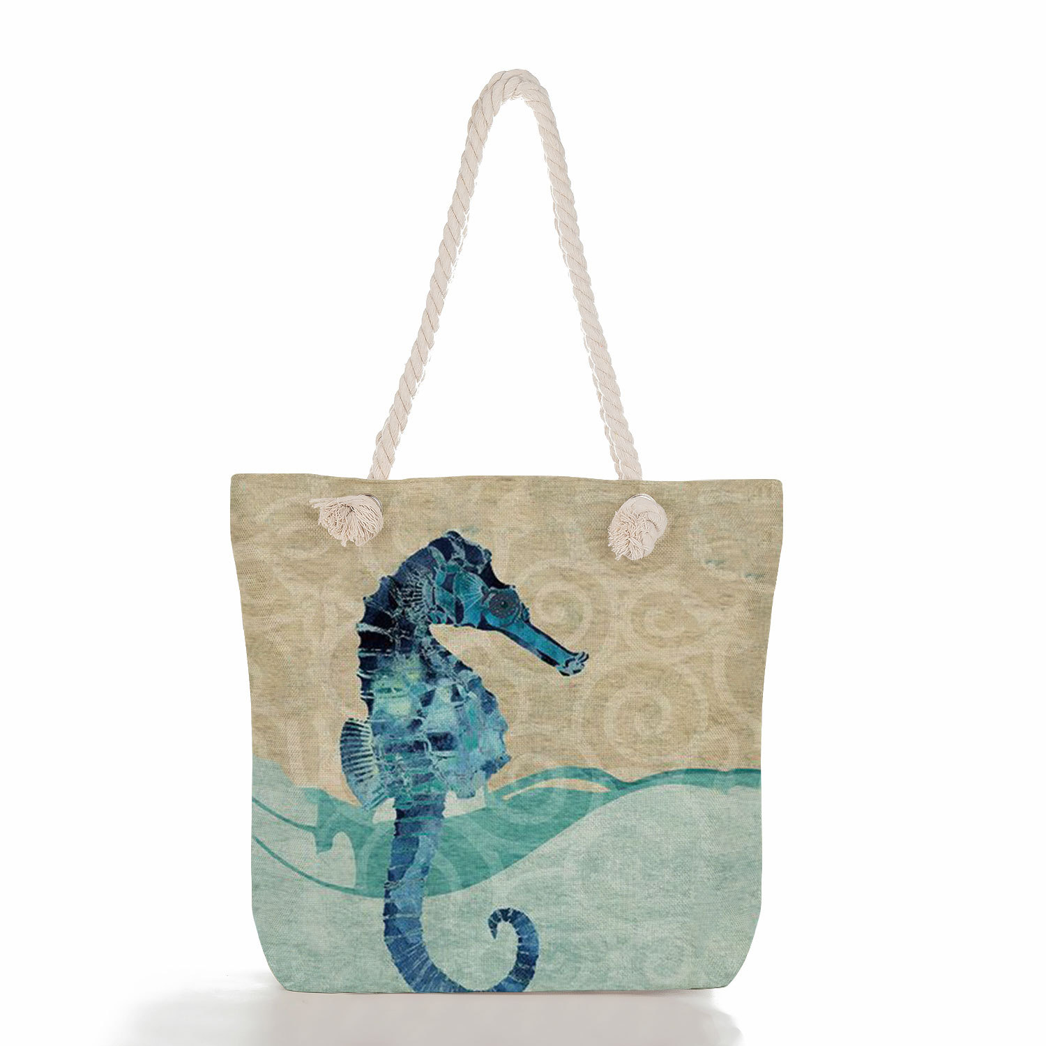 Women's Classic Style Tropical Canvas Shopping Bags display picture 2
