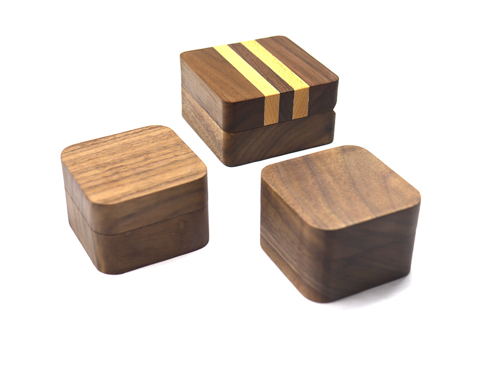 56g Weight Jewelry Boxes Classification 1 Piece Quantity Daily Occasion Wood Material Solid Color Pattern Simple Style, Classic Style Style Simple Style Classic Style Solid Color Wood Jewelry Boxes 8