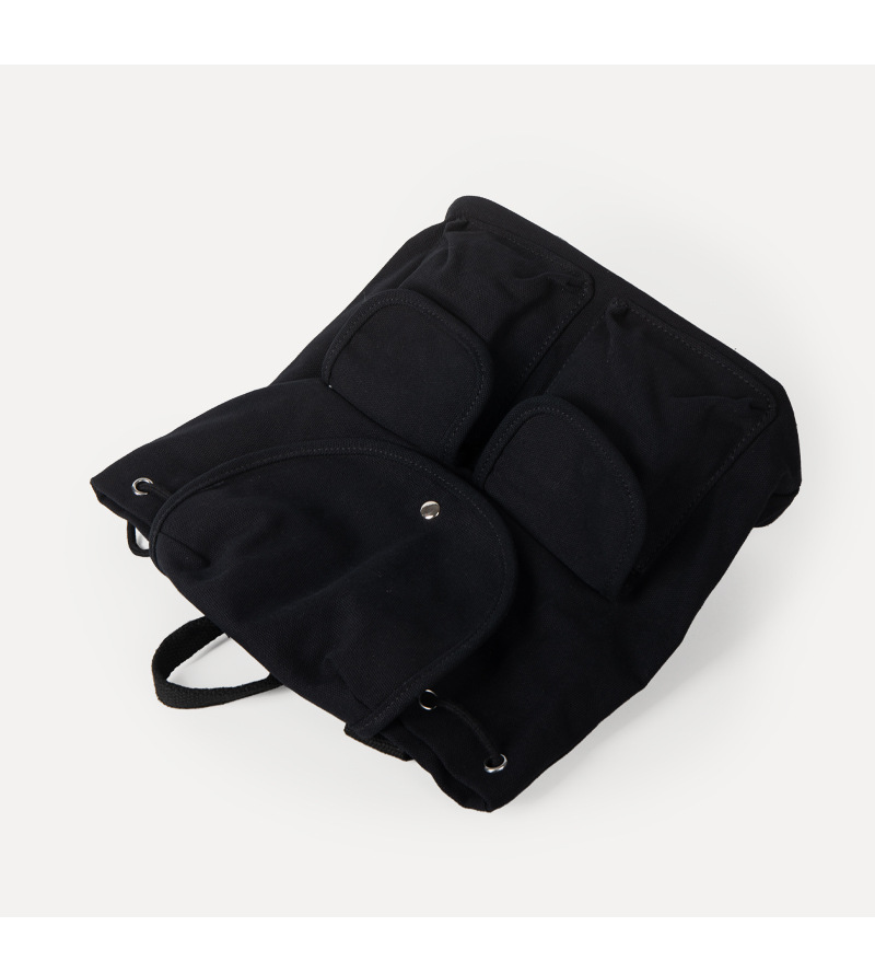 Damen Canvas Rucksack Minimalistischer City Rucksack Für Pendler_voghion.com