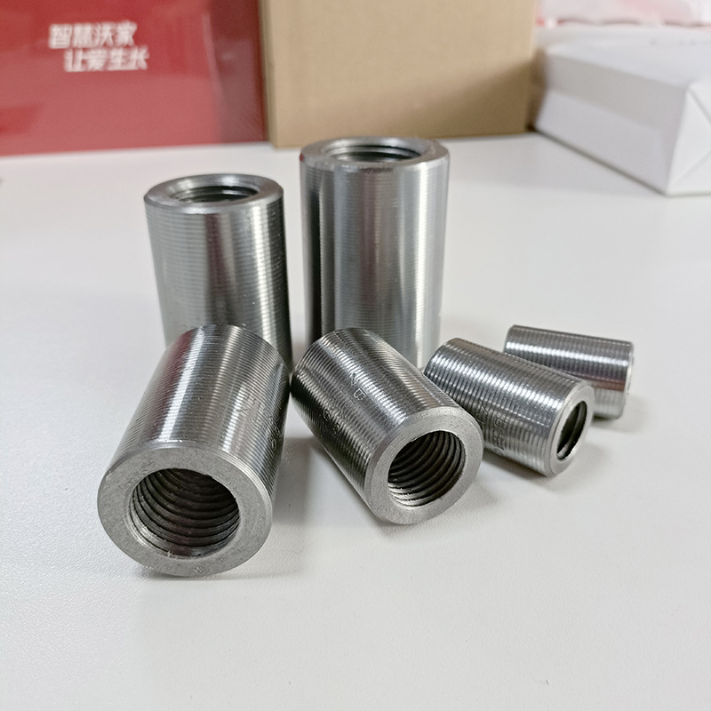 钢筋套筒 直螺纹连接头 加长钢筋接驳器 16连接套筒试拉合格现货