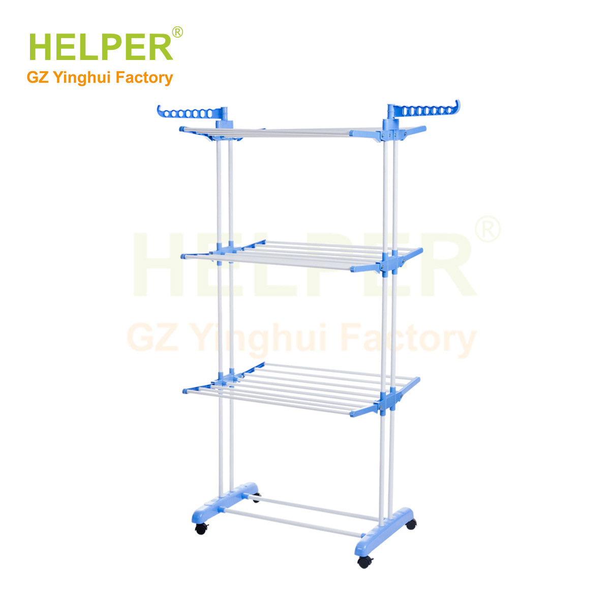 파란색과 흰색 3층 모델 [클래식]