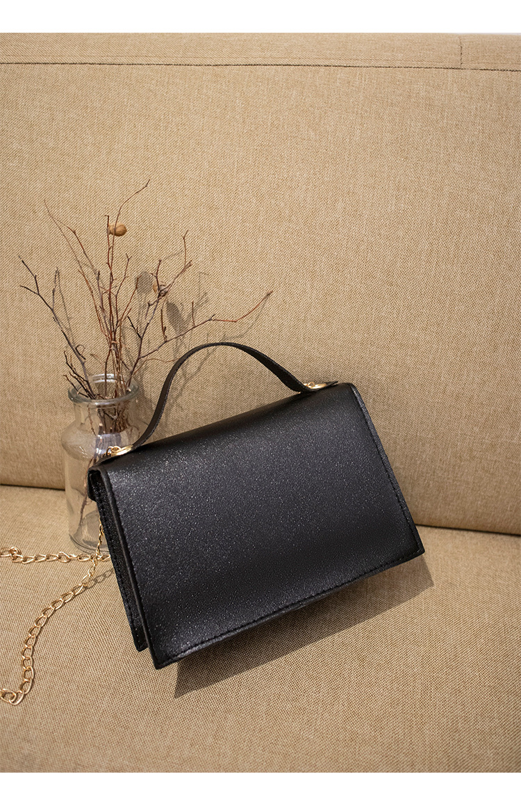 Women's Small Pu Leather Butterfly Fashion Square Flip Cover Crossbody Zip-up bag display picture 15