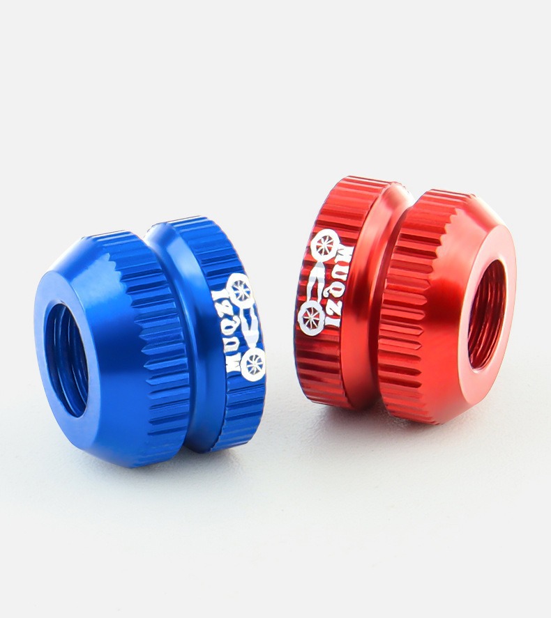 Road Bike Valve Nut Vacuum Tire Nozzle Cap Inner Tube