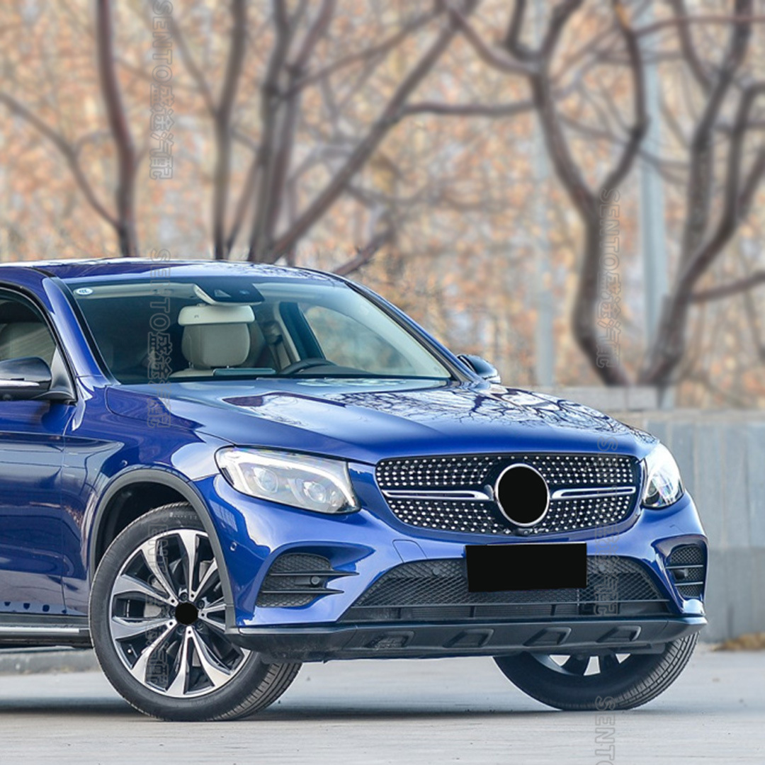 Applicable to 2015-2023 Mercedes-Benz GLC sedan Coupe C253 X253 modified medium mesh starry GT grille