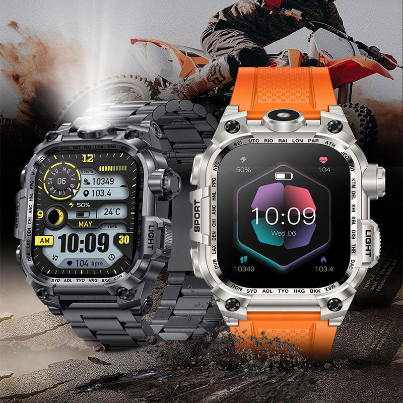 New Large Screen Outdoor Smart Watch I121 Bluetooth Call Sports Bracelet Heart Rate Measurement True Blood Oxygen Long Endurance