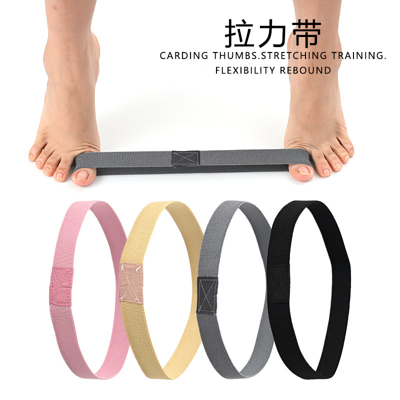 Elastic Resistance Band for Toe Valgus Correction, Big Toe Training and Stretching Exercise Band, Toe Fixation Band, Orthopedic Band