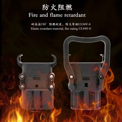 80A160A320A150V REMA Forklift Battery Charger Linde Power Connector DIN Male/Female Plug