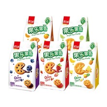 嘉士利果乐果香果酱迷你夹心网红小圆饼干85g办公室休闲零食小吃