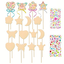 ��ͯ�ֹ�ľ��ƷDIY��Ů��ħ�����}�Q�������� �����ֈD��ľƬ