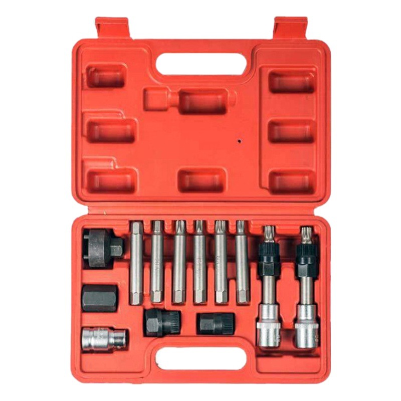 13-unidades generador Correa polea desmontaje llave herramienta Volkswagen Audi A6 Volvo BMW cinturón polea desmontaje