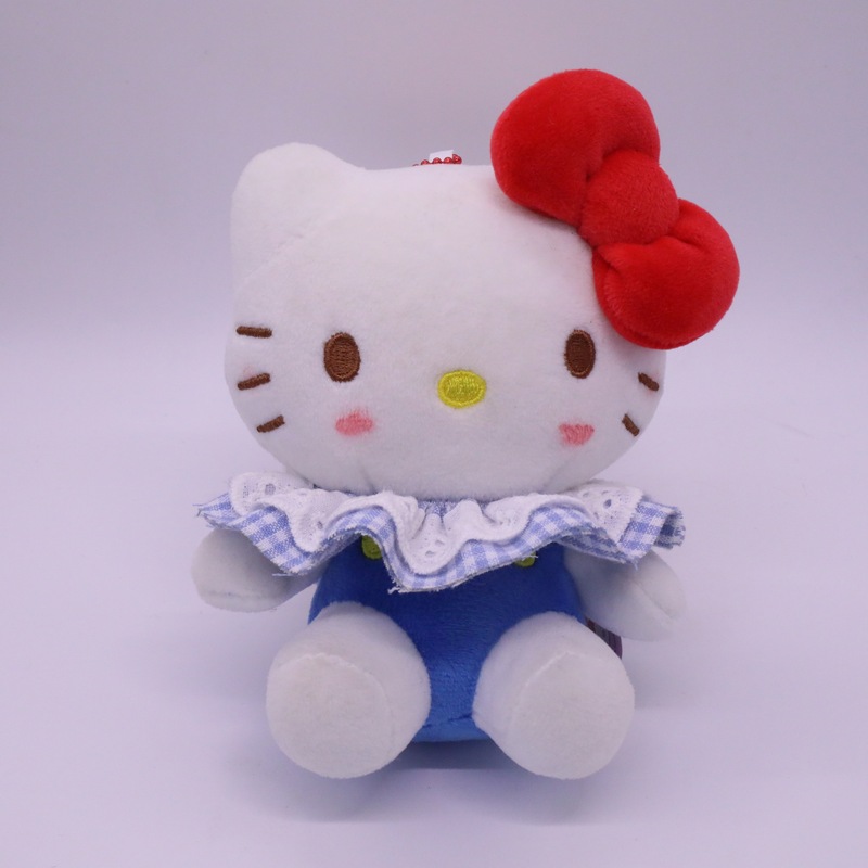 Baby Clothes 10cm Hellokitty Plush Doll Pendant Keychain Pendant Baby Clothes Skirt Apron