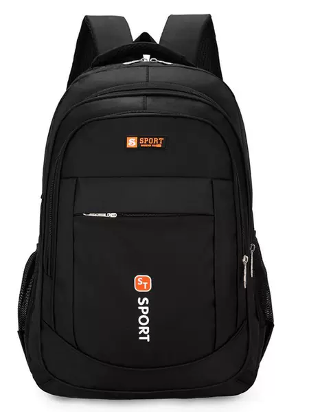 New Business Backpack Large Capacity Simple Fashion Casual Men's Backpack Junior High School College Student School Bag Wholesale
