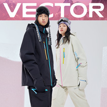 VECTOR����ػ�ѩ������Ů�����ˮ��ů��ѩװ���е���˫�廬ѩ��