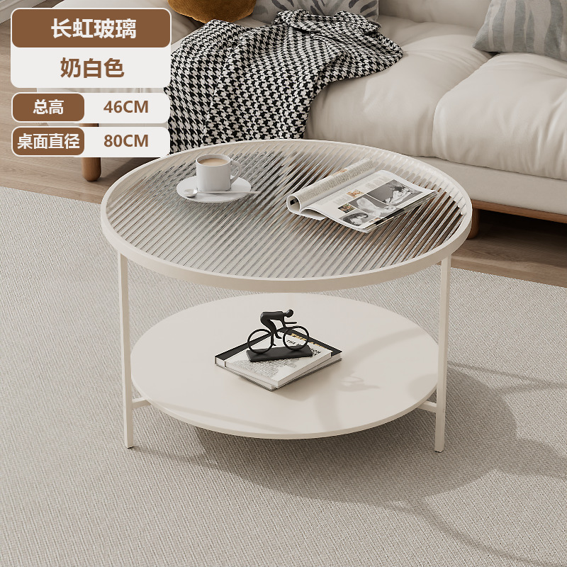 80cm 창홍 유리 + 밀크 화이트 랙