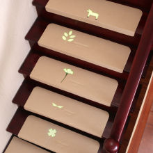 家用楼梯踏步垫室内木楼梯防滑梯楼梯自粘地毯吸水防撞夜光楼梯垫