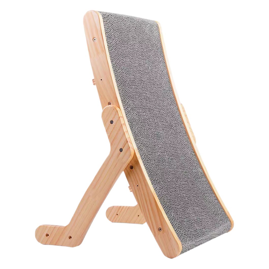 Amazon papel corrugado gato tablero del rasguño nido madera maciza gato cama divertido gato juguete sofá gato nido gato garra tablero gato suministros