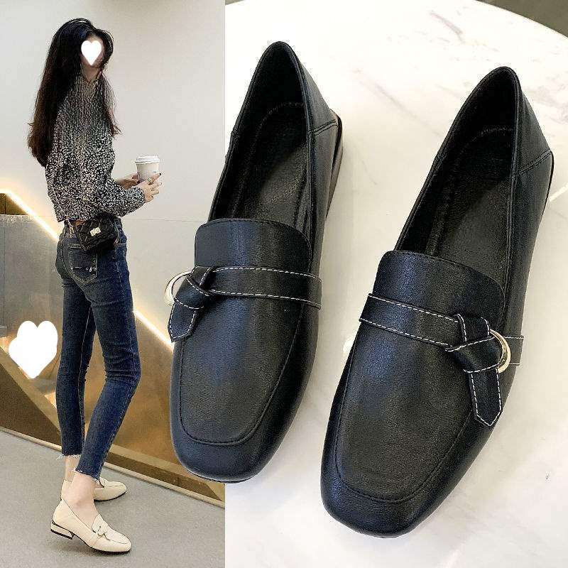 Fashionable, Comfortable, Versatile Slip-On New Loafers for All Seasons, Suitable with Skirts and Pants, Women's Thin Shoes Fashionable, Comfortable, Versatile Slip-On New Loafers for All Seasons, Suitable with Skirts and Pants, Women's Thin Shoes