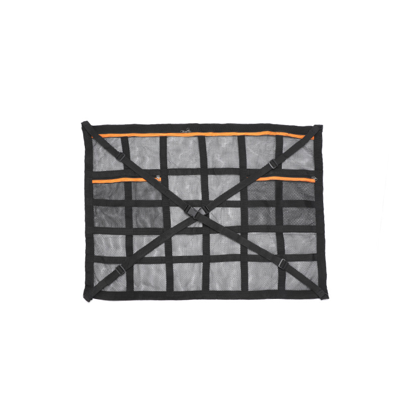 自動車用品メーカーが直接販売している物置箱の屋根収納ネット屋根荷物ネットポケット吊り式車載収納袋