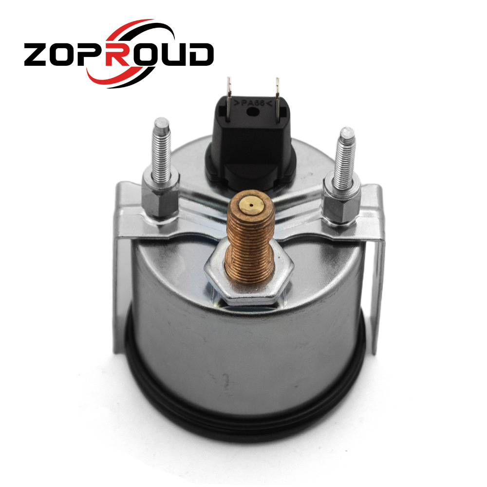 2inch /52Mm Mechanical Air Pressure Gauge Direct Sensing 0~10Bar Dual Scale Display Engineering Vehicle Instrument