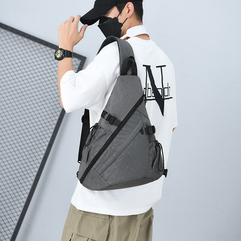 Transfronterizo 2024 nuevo bolso de pecho para hombre multifuncional de gran capacidad, ciclismo deportivo, mochila, bolso de mensajero al por mayor