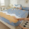 Fleece fitted sheet, starry sky