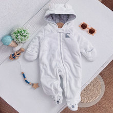 新生婴儿衣服秋冬宝宝连体衣外出服保暖加绒哈衣冬季服装外出厚款
