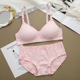 Тонкий бюстгальтер без косточек для школьников, комфортный бюстгальтер пуш-ап, нижнее белье, штаны