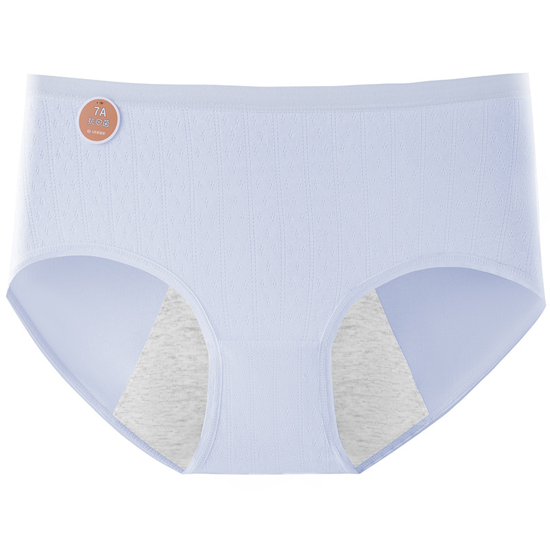200 kg de pantalones fisiticos antibacterianos 7A de gran tamaño para mujer, ropa interior a prueba de fugas de cintura media y alta para mujer, período menstrual para niñas.