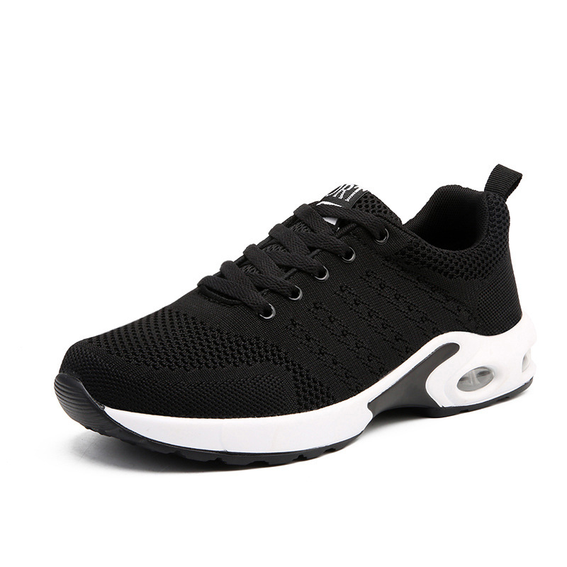 Zapatilla de deporte de los hombres 2023 nuevos zapatos de moda Zapatos casuales de fondo suave real vuelo tejido cojín de aire zapatilla de Deporte Zapatos de los hombres