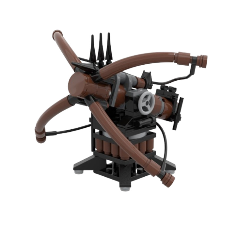 Creative Building Block Weapon Model Small Particle Diy Set_voghion.com