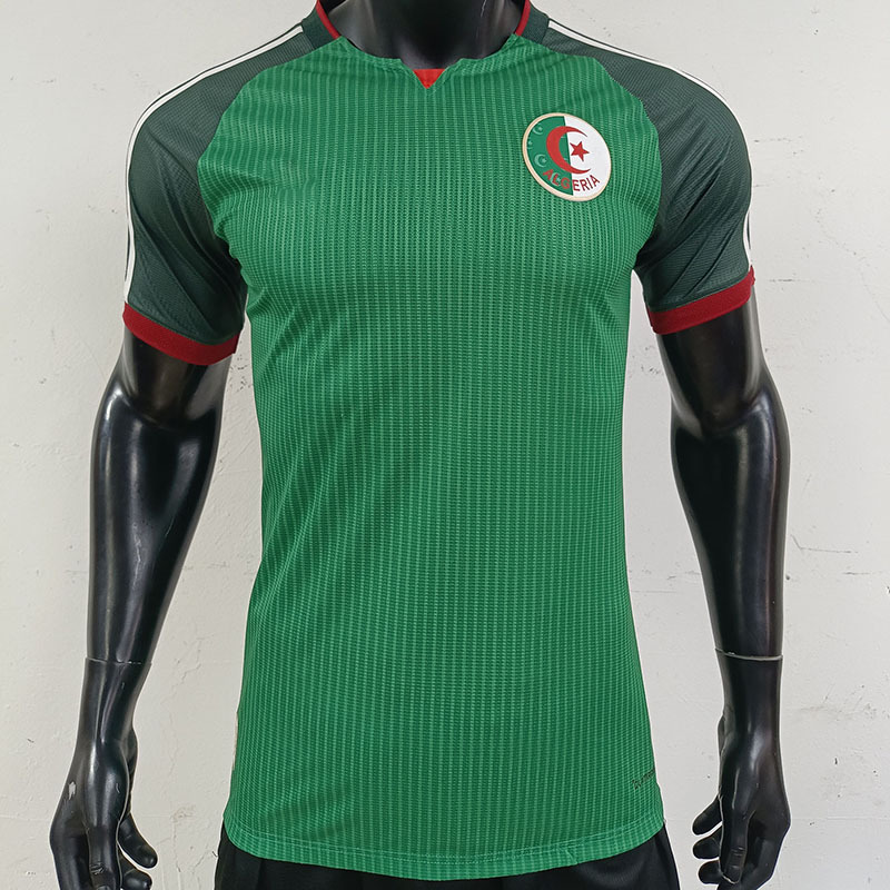 adidas x Algeria 2022/23 Away Player Edition Jersey Green