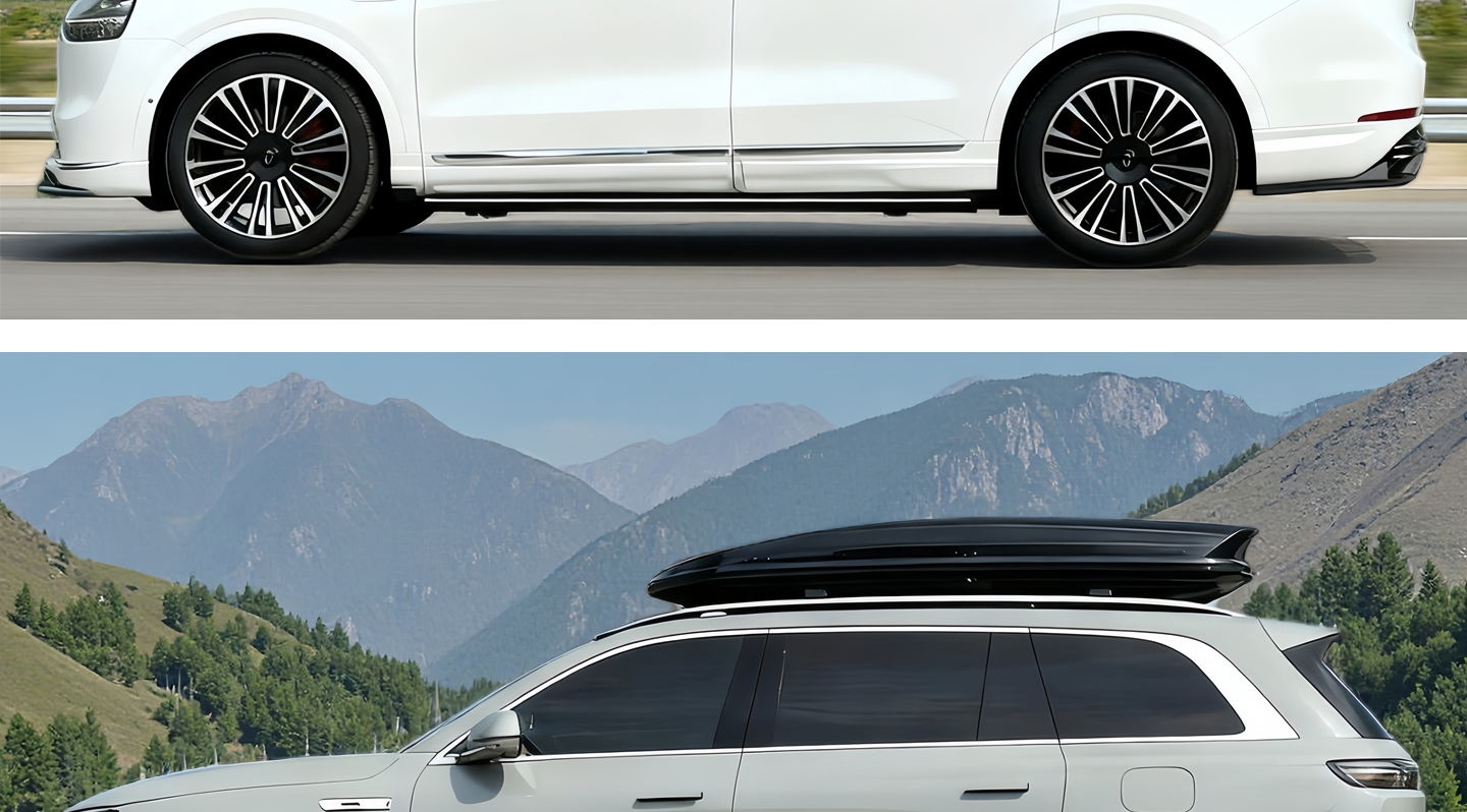 Car Roof Trunk Sedan Suv Universal Sunken Large Capacity Ultra-Thin Car Suitcase Luggage Rack