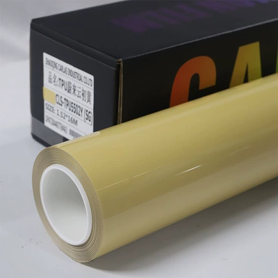 Auto Color Change Film charm red car wrap film liquid - nio-cloud-yellow-152m16m