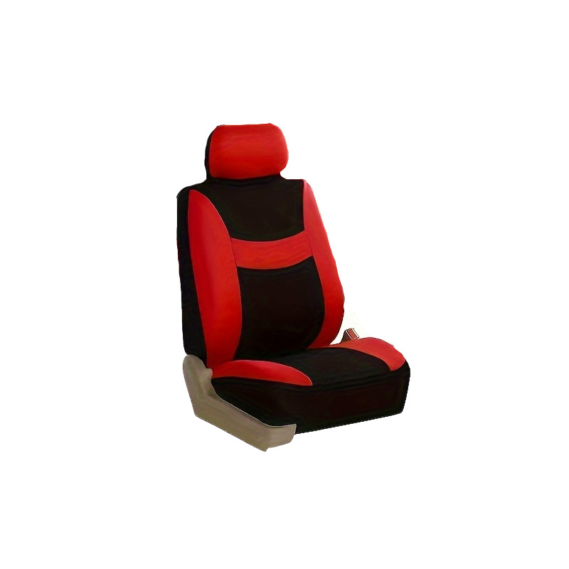 Cross-Border Temu Amazon Mexico Smiley Face Universal Five-Seater Car Fabric Seat Cover Factory Direct Sales in Large Quantities