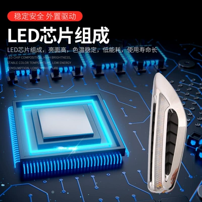 Qìchē – LED Sequential Side Dönmə işıqları
