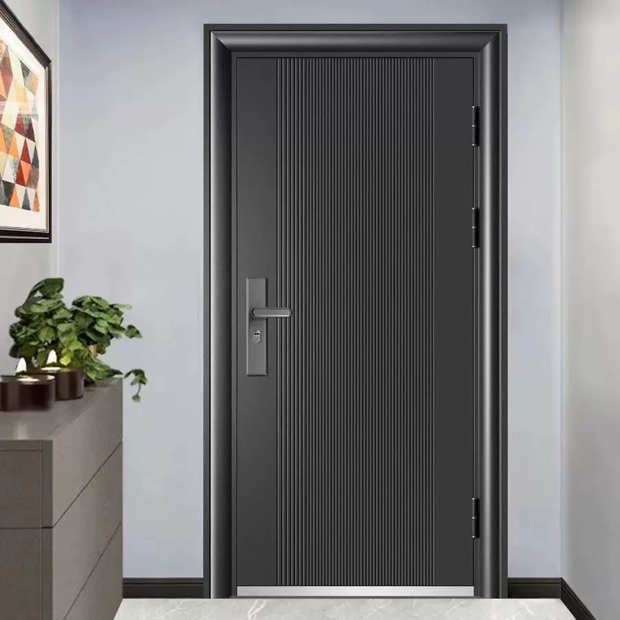 浙江河北防盗门厂批发家用进户入户钢质门公寓出租屋门隔音安全门